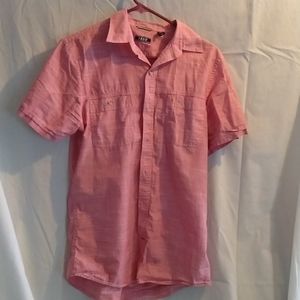 Izod | Pinkish red dress shirt t shirt.